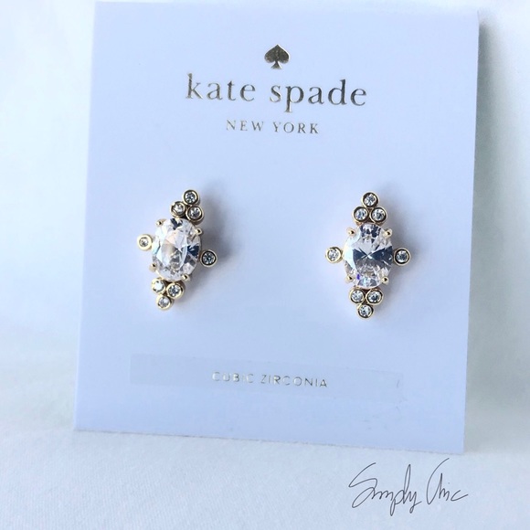 LAST 1 ⭐️Kate ♠️ rise & shine gold plated earrings - Picture 2 of 4